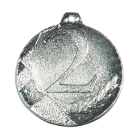 Medal srebrny "2" 50 mm