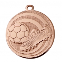 Medal brązowy 45 mm piłka nożna