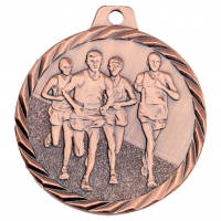 Medal brązowy 50 mm Biegi