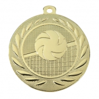 Medal złoty 50 mm siatkówka