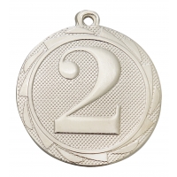 Medal srebrny "2" 45 mm