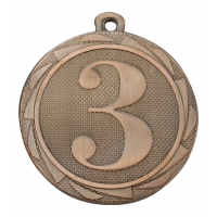 Medal brązowy "3" 45 mm