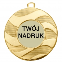 Medal złoty 50 mm uniwersalny