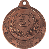 Medal brązowy "3" 40 mm