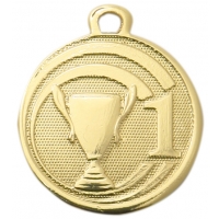 Medal złoty puchar "1" 45 mm
