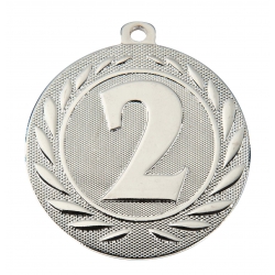Medal srebrny "2" 50 mm uniwersalny