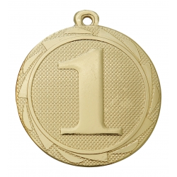 Medal złoty "1" 45 mm