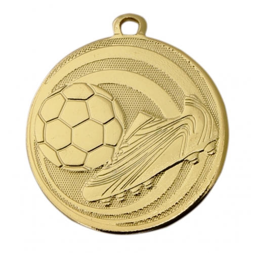 Medal złoty 45 mm piłka nożna