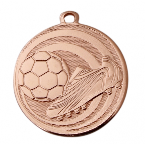 Medal brązowy 45 mm piłka nożna