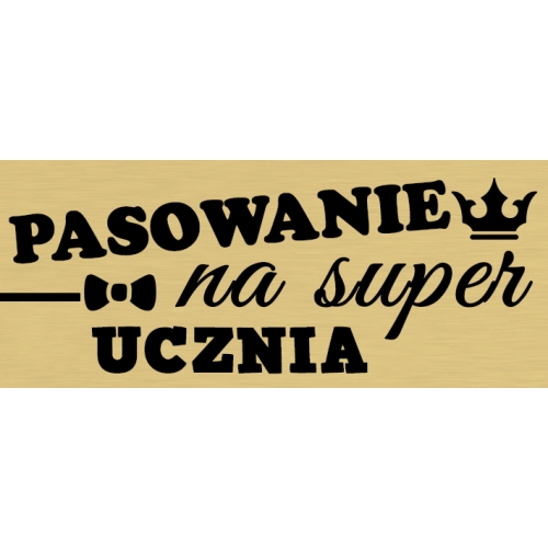 Pasowanie na super ucznia