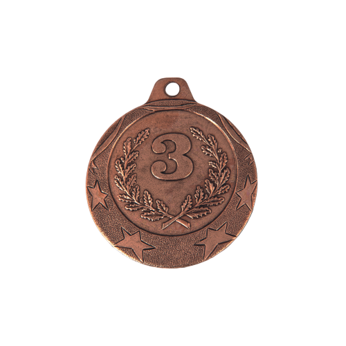 Medal brązowy "3" 40 mm