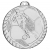 Medal srebrny 50 mm piłka nożna