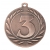 Medal brązowy "3" 50 mm uniwersalny