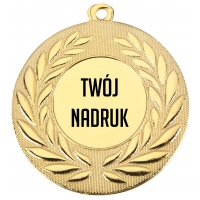 Medal złoty 50 mm uniwersalny