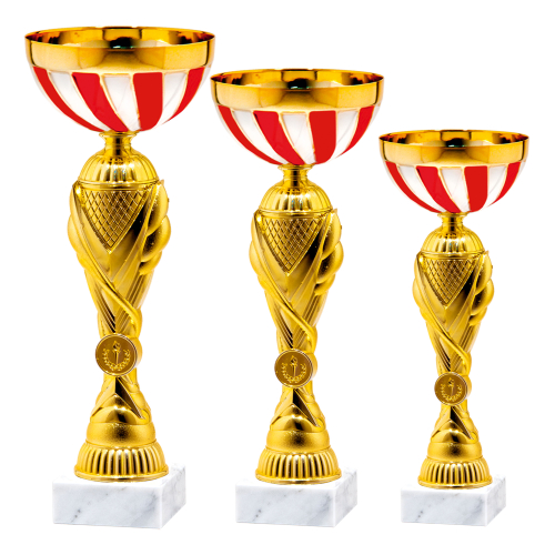 Komplet pucharów 32-25 cm