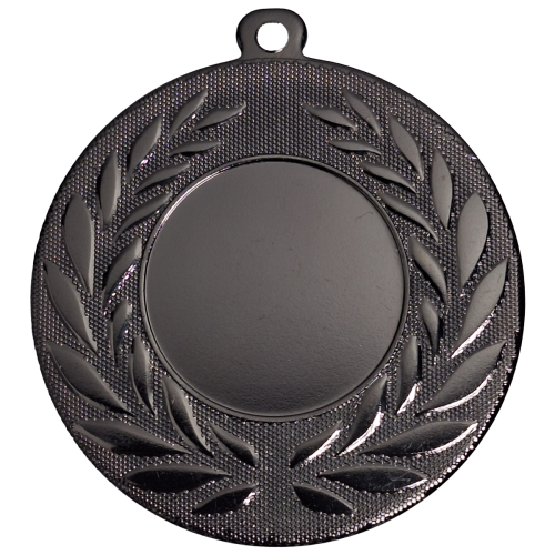 Medal czarny 50 mm uniwersalny