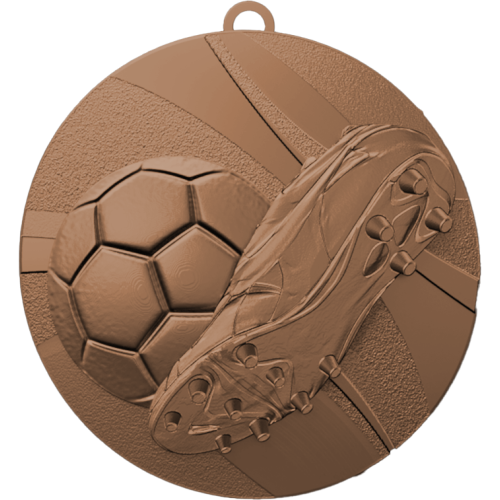 Medal brązowy PIŁKA NOŻNA 50 mm