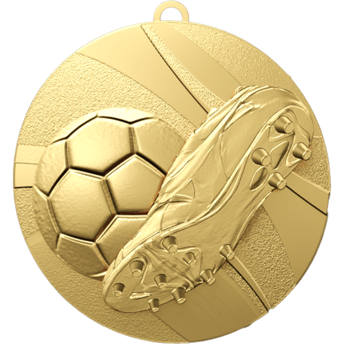 Medal złoty PIŁKA NOŻNA 50 mm